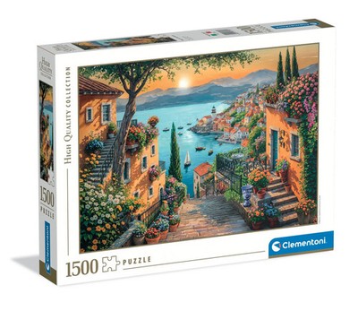 Steps to the Harbor 1500-Piece Landscape Jigsaw Puzzle