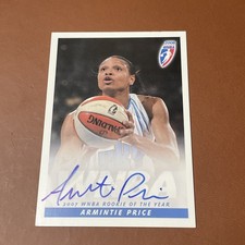 2008 Rittenhouse WNBA Armintie Price Autograph Chicago Sky Ole Miss Rebels