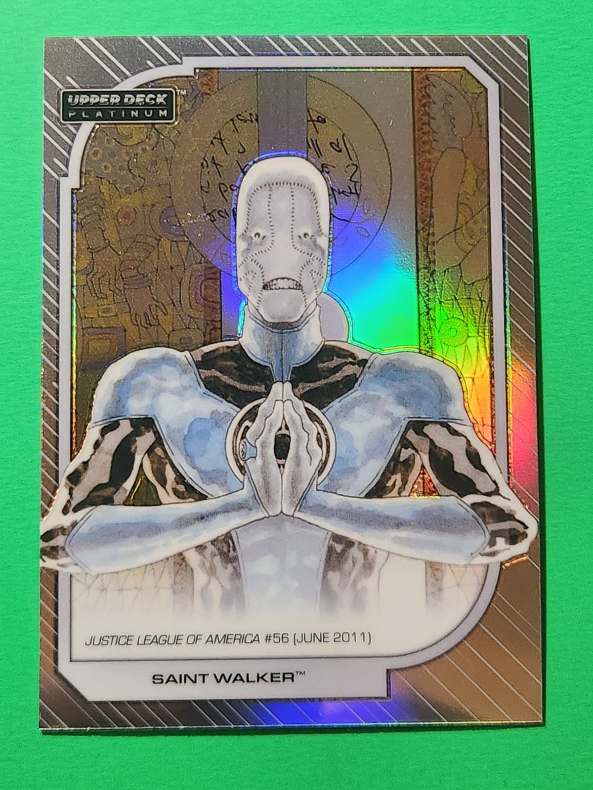 #177 SAINT WALKER 2026 Upper Deck DC Platinum RAINBOW