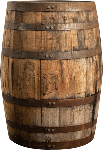 Midwest Barrel Company Authentic Whiskey Barrel 53 Gallon No Headstamp |