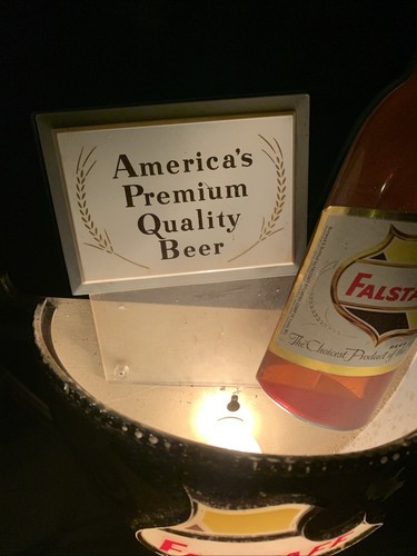 Falstaff Brewing Co Lighted Trophy Sign St Louis Omaha New Orleans Jose Ft Wayne - Picture 3 of 13