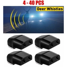 4-40X Animal Warning Deer Whistles Safety Motorcycles Whistle Trucks Cars US