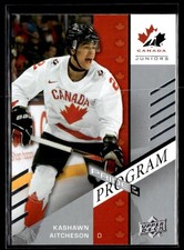 2026 Team Canada Juniors Pride of the Program #71 Kashawn Aitcheson