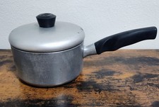 Vintage WEAR-EVER 1 Qt Heavy Aluminum Sauce Pan And Lid Made in the USA