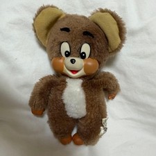 Rare Masudaya Tom and Jerry Plush Toy with MGM Tag, Made in Japan