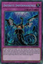Infinite Impermanence-Secret Rare - 1st Edition - FLOD-EN077 - Flames of Dest...