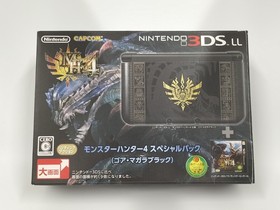 B2250 Nintendo 3DS LL XL console Monster Hunter 4G Gore Magala Black Japan x