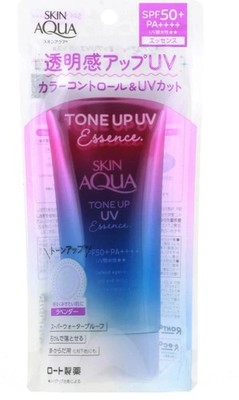 ROHTO Skin Aqua Tone Up UV Essence SPF50+ PA++++ Japanese Sunscreen
