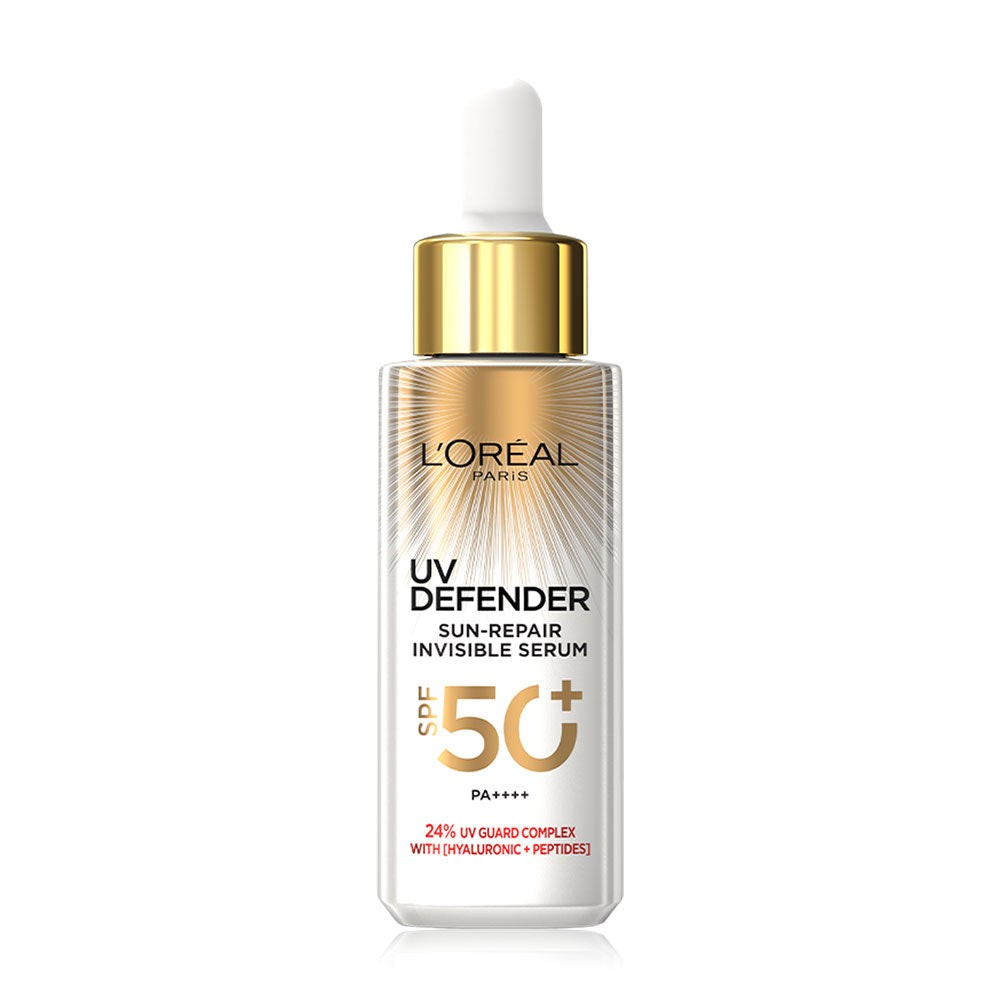 日焼け止め r704YvesSaintLaurenAirthinUVDefender30ml L'Oreal Paris UV Defender Sun-Repair Invisible Serum 30ml | eBay