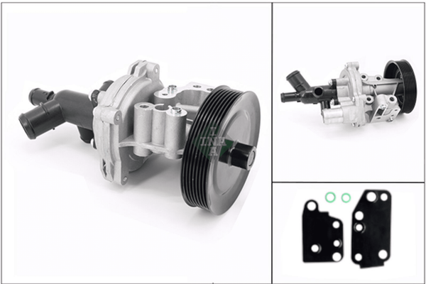Wasserpumpe MotorküHlung FüR Ford Land Rover Ranger Transit Kasten-image