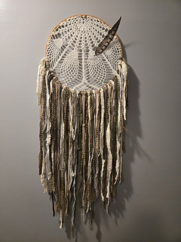 Crochet Dreamcatcher Boho Handmade Wall Hanging Home Decor Wall Art