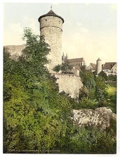 Photo:Straft Tower,Rothenburg ob der Tauber,Bavaria,Germany
