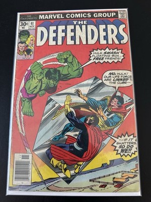 VTG The Defenders #41 Marvel Comics November 1976 Hulk Dr Strange Bagged/Boarded