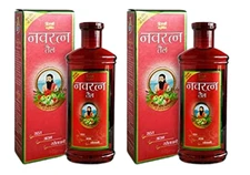 Navratna Ayurvedic Cool Oil Relieves Headache, Body ache, Tiredness 50ml