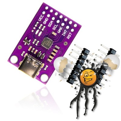 CP2112 USB-C I2C SMBus Master Bridge USB TTL Konverter 8 GPIO Windows MAC Linux