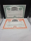 Prudential Building Maintenance Corporation 2 Stock Certificates Signed USA