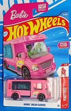 Hot Wheels 2026 Mattel Series 21 Barbie Dream Camper Pink w/ ST8s