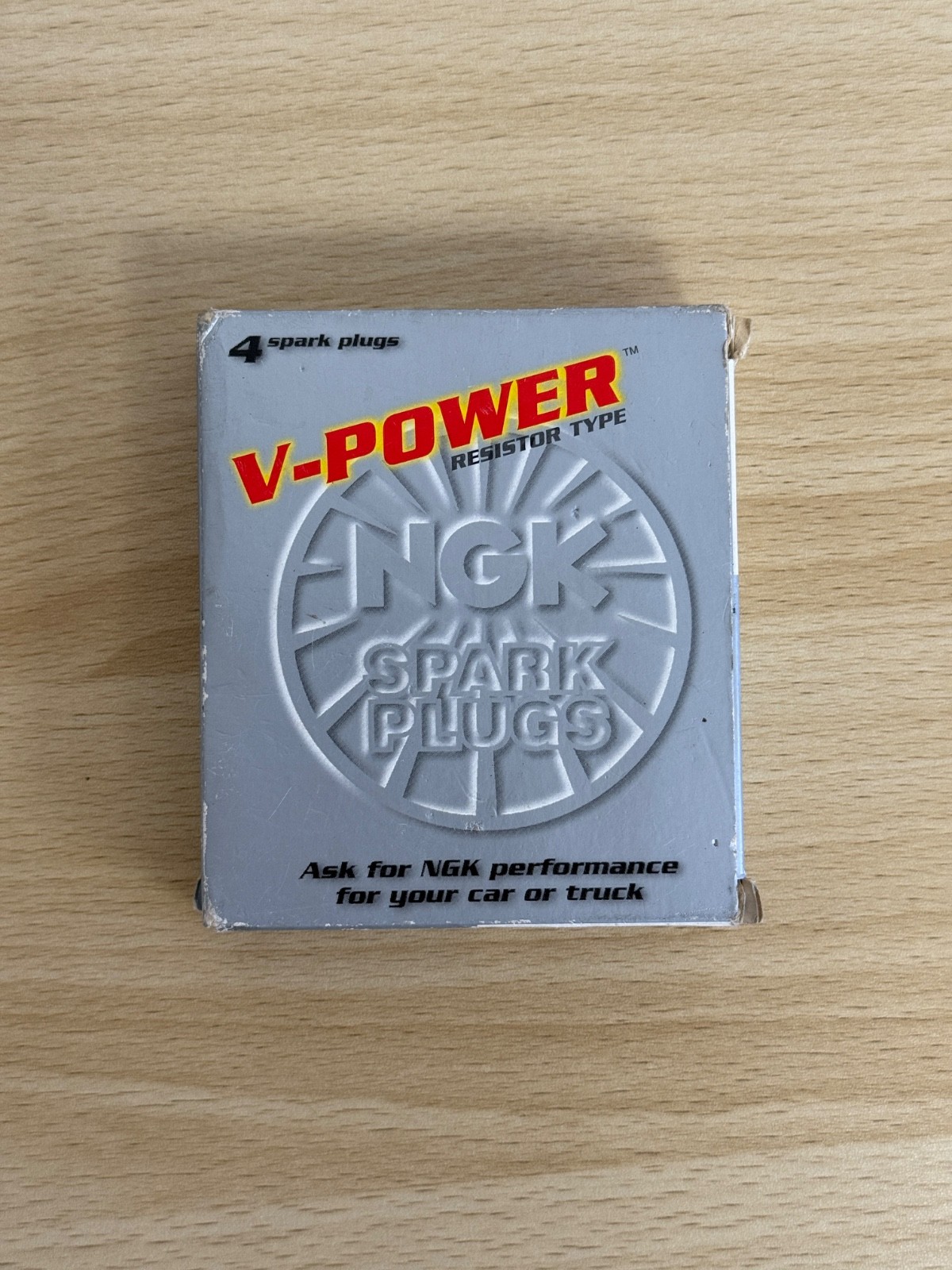 4 Pack Set NGK 2441 / BCPR5EY-11 Spark Plug - V-power 4 pieces