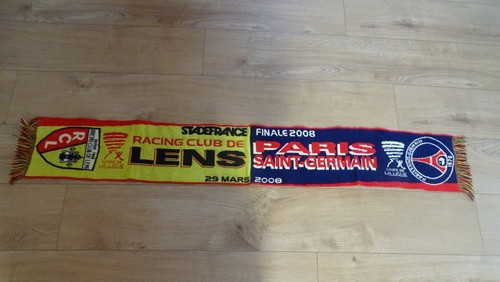 Écharpe RC Lens Finale Coupe De La Ligue 1999 – Le Souvenir Du Match Bollaert