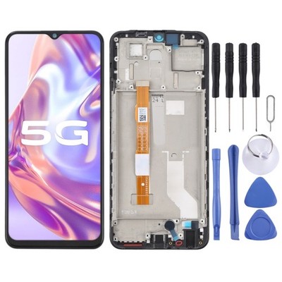 Ersatz TFT LCD Bildschirm mit Digitizer und Rahmen für Vivo Y31S 5G Baugruppe