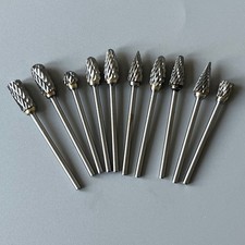 10 pcs Dental HP Tungsten Steel Carbide Cutter Polisher Denture Burs Lab Drill