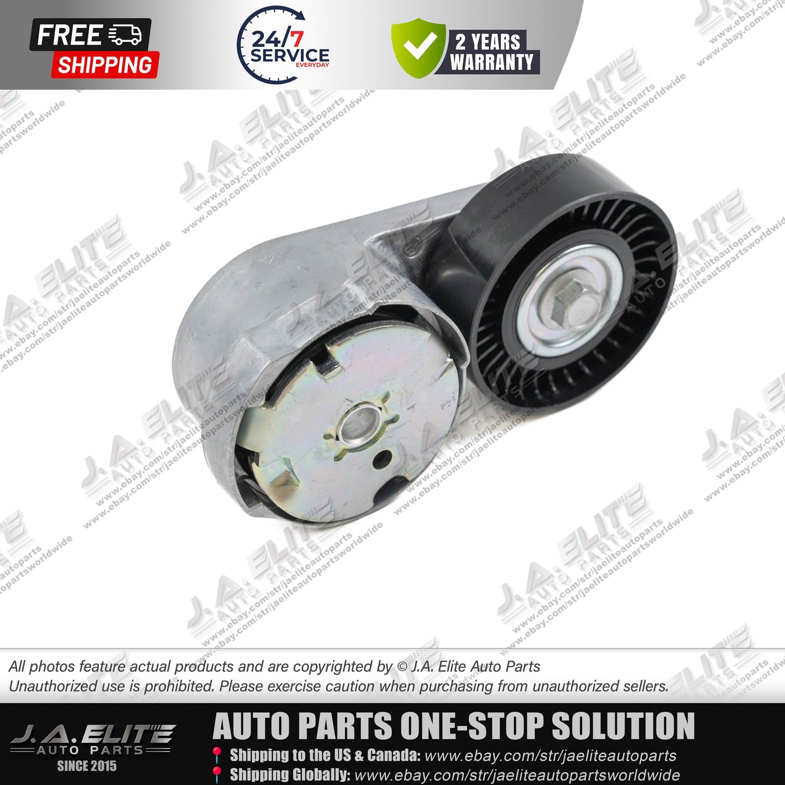 Genuine Drive Belt Tensioner fits Maserati Ghibli Levante Quattroporte 278940