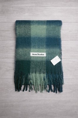Acne Studios green scarf