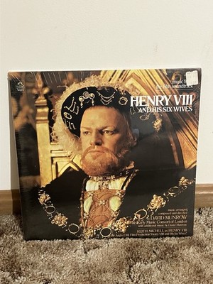 HENRY VIII & SIX WIVES 33 RPM Soundtrack Album  DAVID MUNROW Gatefold SEALED