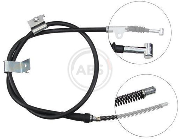 A.B.S. Bremsseil Seilzug Feststellbremse K17608 FüR Nissan R20 Terrano 2 4WD Tdi-image
