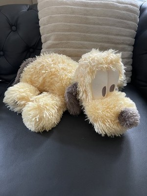 Disney Parks Baby Pluto 17  Pastel Plush Stuffed Animal Floppy