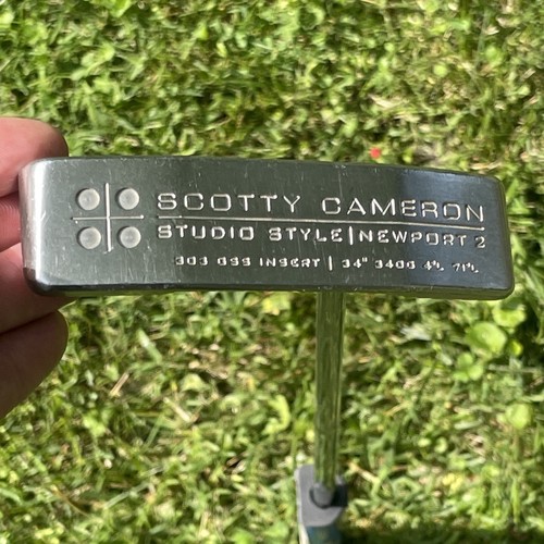 Scotty Cameron Studio Style Newport 2 303 GSS Putter -340g RH Super Stroke Grip - Picture 13 of 13
