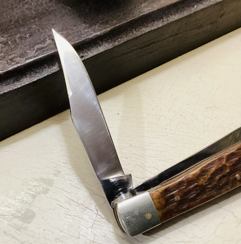 "ANTIGUO CUCHILLO TRAMPERO WINCHESTER 4"" BONITO" Foto 4 de 4