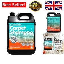 5L Powerful Carpet Cleaner Shampoo - Removes Tough Odours & Stains Effortlessly 5.80 per litre