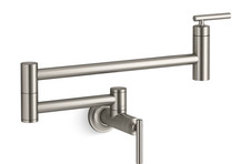 Kohler Purist K-35745-VS Wall Mounted Kitchen Pot Filler Faucet Stainless Steel