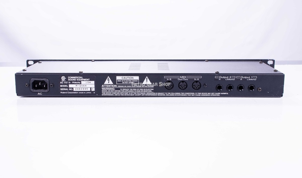 その他 Roland SOUND EXPANSION M-GS64 Roland M-GS64 Vintage Sound Expansion Module MGS64 | eBay