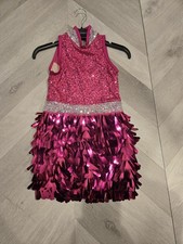 Wiseman Showtime Child Dance Costume Size IC Color Lipstick