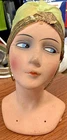 Antique Flapper Girl Roaring 20’s Doll Head Bisque Germany