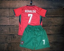 Cristiano Ronaldo 7 Portugal Soccer Jersey kids Size 16  new 