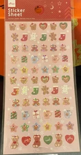 DAISO - Winter Tiny  Christmas Stickers 🎄🎅 Kawaii Japan Present Stocking Bear