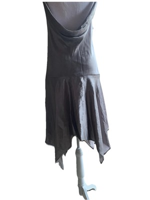 Victoria's Secret 100% Silk Butterfly Slip Dress, silver blue. | eBay
