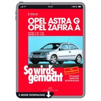 Opel Zafira A 1999-2005 So Wird's Gemacht Reparaturanleitung E-Book Pdf