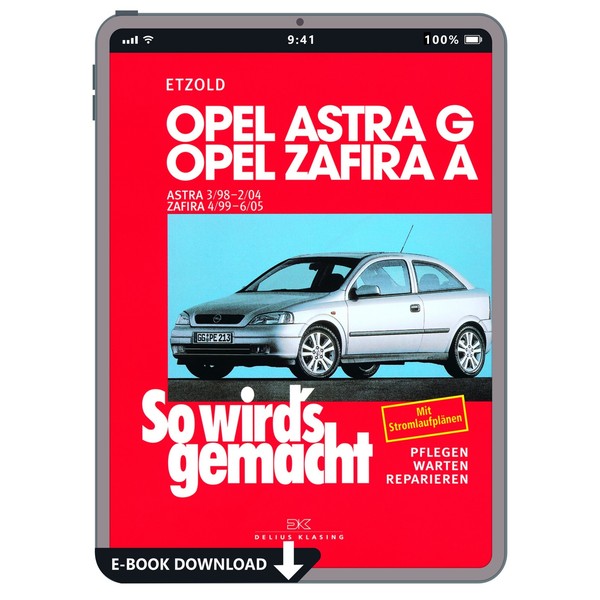 Opel Zafira A 1999-2005 So Wird's Gemacht Reparaturanleitung E-Book Pdf-image