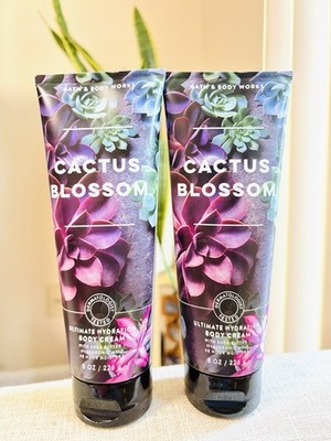 Bath and Body Works Cactus Blossom Hydration Cream pack of 2 New
