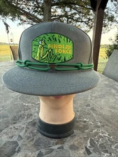 FINDLAY FORCE SNAPBACK TRUCKER HAT CAP GRAY FLAT BRIM POCKET SEWN PATCH RARE NEW