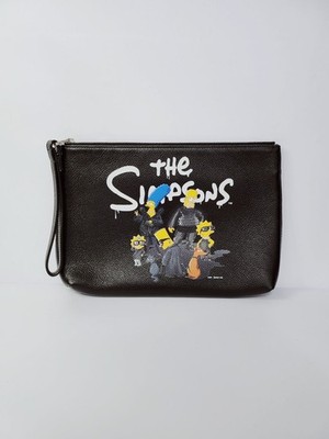 Balenciaga Simpsons Collaboration Strap Unisex Clutch Bag