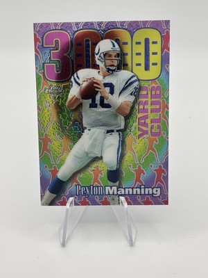 1999 Topps Chrome #AE19 Peyton Manning All-Etch 1200 Yard Club / 3000 Yard Club