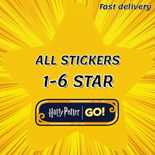 1-6   Golden Blitz Monopoly GO Full Stickers Set  Harry Potter Album 