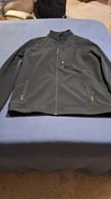 Cody James Core Black Soft Shell Jacket w/ Black & Gray Buffalo Plaid. Size XXLT