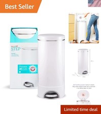 STEP Diaper Pail with Odor Control, Arm Hammer Powered, Lavender-Scented, 1...