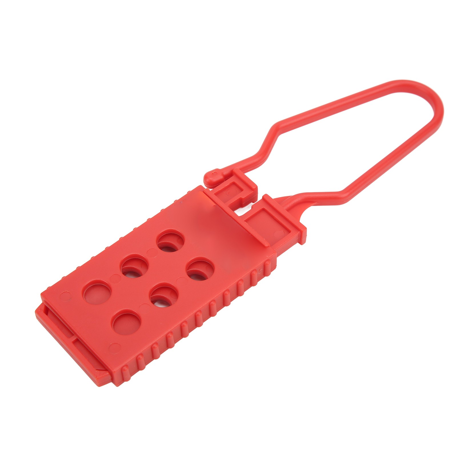 3pcs Tag Out Lock Out Hasp 6 Holes Nylon Safety Padlock Hasp For Electrical KRI